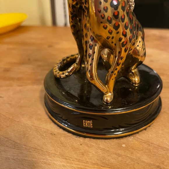 Leopard figuring by Erte - Picture 6 of 12